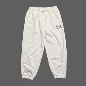 Fila Country Club Jogger Mens XL Cream $75 MSRP RU431116-920